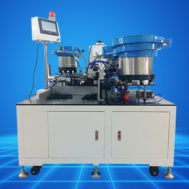 雙頭全自動(dòng)端子機(jī)帶振動(dòng)盤